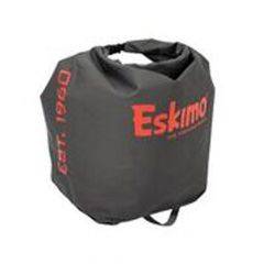Eskimo Ice Fishing Gear Large Mouth Dry Bag Gray/Black One Size 327300020410 