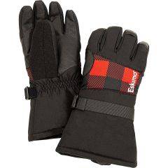 Eskimo Ice Fishing Gear Keeper Glove Black/Plaid 41592 