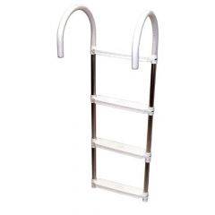 Shoreline Marine Aluminum 4 Step Ladder SL52125