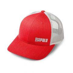 Rapala Trucker Cap Low Profile Red/Gray One Size RTCL202OS 