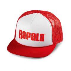 Rapala Cap White Red Mesh RTC300