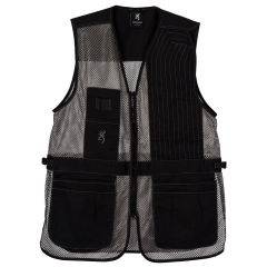 Browning M Trapper Creek Shooting Vest LH Black/Grey 30503699 