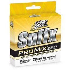 Sufix ProMix Braid 80 lb Low-Vis Grn 150 Yds 630-080G