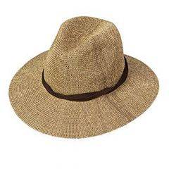 Broner W Sesame Poly/Paper Blend Safari Hat 89-012