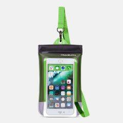 Travelon Waterproof Smart Phone Pouch Green 12505-450-01
