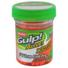 Berkley Gulp! Alive! Fish Fry 1in Fl Orange GAJFF1-FO