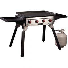Camp Chef Portable Flat Top Grill - Griddle 4 Burn FTG600P 
