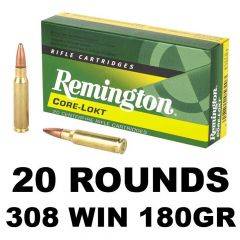 Remington Core LOKT PSP 308 WIN 180 Grain 20Rd 21479