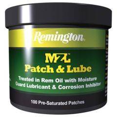 Remington MZL PATCH AND LUBE  2.25 100/PK 16374 