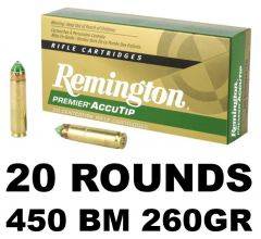 Remington Premier Accutip 450 BUSHMASTER 260 Grain 20Rd 27943