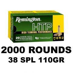 Remington High Terminal Performance SJHP 38 SPL 110 Grain 2000Rd 22295