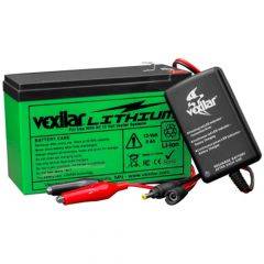 Vexilar 12 Volt 9 Amp Lithium Battery and Charger System V-120L