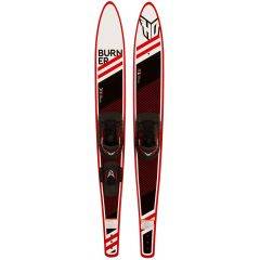 HO Sports 61in Burner Combo Waterskis with Small Blaze Boot-RTS 81000030 