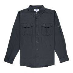 AFTCO Men's Rangle Vented LS Shirt Size XL M46208CHRXL 