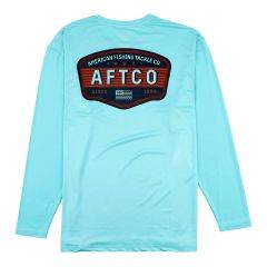 AFTCO Men's All Aboard Performance Long Sleeve Shirt Size M M61163BMAM 