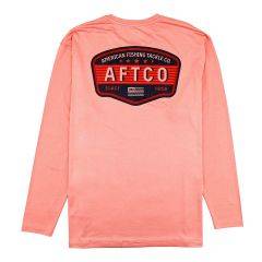 AFTCO Men's All Aboard Performance Long Sleeve Shirt Size 2XL M61163DCRH2X 