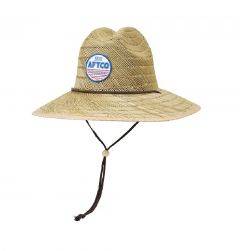 AFTCO M Sunrise Straw Hat One Size MC9023NAT1 