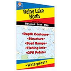 Fishing Hot Spots ONT/MN RAINY LAKE-NORTH REDGUT BAY MANIT Q274