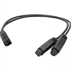 Humminbird 9 M SILR Y Transducer Adapter Cable 720102-1 