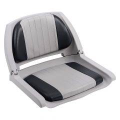 Wise Seats Folding Plastic Cushion Seat - Grey/Grey 8WD139LS-012 