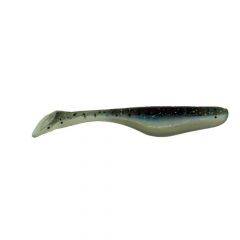 BASS ASSASSIN 4  Walleye Turbo Shad Grey Ghost 10 pk WA32443 