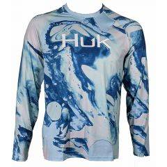 Huk Y Tie Dye Lava Shirt H7120043-350 