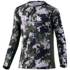 HUK Youth Refraction Pursuit Hunt Club Camo H7120038-973