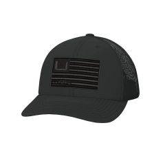 Huk Y Huk and Bars Trucker One Size Black H7300045-001-1 