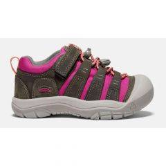 Keen Youth`s Newport Shoes Grey/VeryBerry 