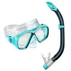 US Divers Playa Snorkel Combo (Teal/Black) SC3911005 