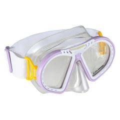 US Divers Toucan Jr Snorkel Mask (White/Purple) Age 6+ MS3721010 