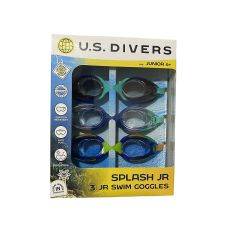 US Divers Splash Jr Swim Goggles 3 Pack Age 6+ Assorted EY2661000 