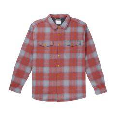 Aftco Men's Stout Flannel Shacket Redwater MJ65-REDW 