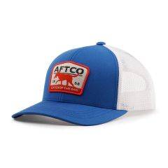 Aftco Fetch Low Profile Trucker Hat Blue MC1084-BLU 