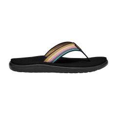 Teva Women's Voya Flip Flop Sandal (Antiguous (Black Multi) 1019040-ABML 