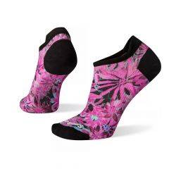 Smartwool Women`s Cycle Zero Cushion Dazed Daisy Print Low Ankle Socks Meadow Mauve SW001507A22 
