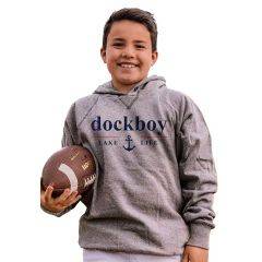 Lakegirl Youth's Dockboy Heavy Anchor Hoodie FYH004 
