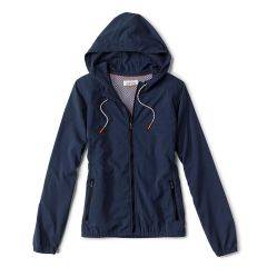 Orvis Women's Open Air Caster Hooded Zip-Up Jacket Carbon 29J131-CRBON 