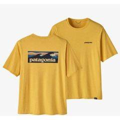 Patagonia M Cool Graphic Shirt Waters Size 3XL Yellow 45355-BOYX-3XL 