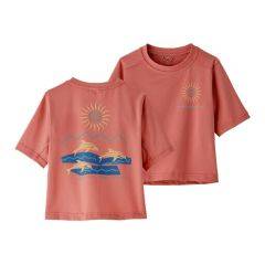 Patagonia Baby Cap SW T-Shirt Size 12M Sunfade Pink 61266-PTSU-12M 