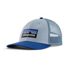 Patagonia P-6 Logo LoPro Trucker Hat Steam Blue 38283-STME-OS 