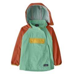 Patagonia Baby Isthmus Anorak Size 4T Seafan Pink 60726-SEFP-4T 