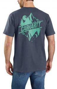 Carhartt Men's Relaxed Fit HW SS Outdoor Graphic Tee 