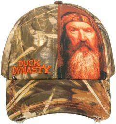 Outdoor Cap Duck Dynasty Sublimated Left Panel Realtree Max 4 One Size DYN-009