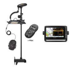 Garmin ECHOMAP UHD 93sv without Transducer with Minn Kota Terrova 80"/72"