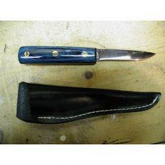 Leech Lake Knives 4in Paring Knife Blue/Yellow 95426