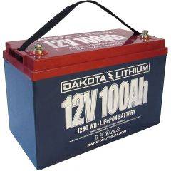 Dakota Lithium Batteries 12v 100Ah Deep Cycle LiFePO4 Battery PID12v100Ah
