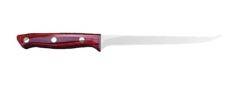 Leech Lake Knives 7.5in Fillet Knife Cherry Red 96001