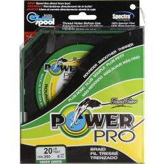 Power Pro Braided Spectra 20lb 300Yds Green 21100200300E