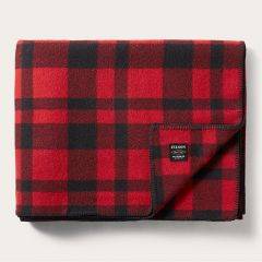 Filson Mackinaw Blanket Red Black Plaid 11080110-RBPlaid